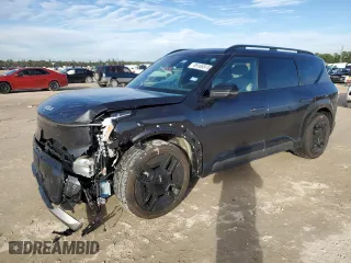 2024 Kia EV9 GT-Line with VIN KNDAEFS55R6035547, listed as a Copart auction lot 89186815 with 5,671 mi miles and Salvage Title. Bid and sale history available at carsss.com. Image 1.