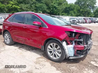 2019 Ford Edge Titanium with VIN 2FMPK3K97KBC35238, listed as a IAAI auction lot 42434623 with 55,474 mi miles and . Bid and sale history available at DreamBid. Image 1.