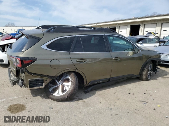2022 Subaru Outback Limited z VIN 4S4BTAMC7N3250282, wystawiony jako Copart lot #48425215 z przebiegiem 24 540 mil mil oraz Szkoda całkowita • Salvage title. Historia ofert i sprzedaży dostępna na DreamBid. Obrazek 3.