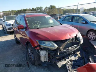 2016 Nissan Rogue SL with VIN 5N1AT2MTXGC866420, listed as a IAAI auction lot 41868507 with 151,218 mi miles. Bid and sale history available at carsss.com. Image 1.