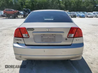 2005 Honda Civic LX z VIN 2HGES16535H505625, wystawiony jako Copart lot #54874055 z przebiegiem 134 341 mil mil oraz Szkoda całkowita • Salvage title. Historia ofert i sprzedaży dostępna na DreamBid. Obrazek 6.