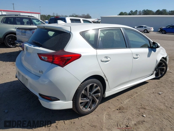 2016 Scion iM z VIN JTNKARJE4GJ511568, wystawiony jako IAAI lot #41787401 z przebiegiem 77 743 mil mil oraz . Historia ofert i sprzedaży dostępna na DreamBid. Obrazek 4.