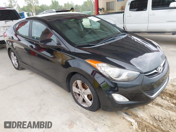 2012 Hyundai Elantra Limited with VIN KMHDH4AEXCU181497, listed as a IAAI auction lot 42634732 with 109,652 mi miles and . Bid and sale history available at DreamBid. Image 1.