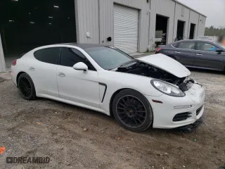2016 Porsche Panamera 4 with VIN WP0AA2A71GL006245, listed as a Copart auction lot 44398474 with 128,381 mi miles. Bid and sale history available at carsss.com. Image 4.