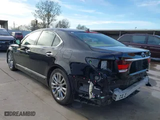 2013 Lexus LS 460 with VIN JTHBL5EF1D5124750, listed as a IAAI auction lot 41294083 with 54,464 mi miles. Bid and sale history available at carsss.com. Image 3.
