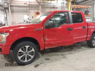 2019 Ford F-150 XL with VIN 1FTEW1EP8KFC25296, listed as a IAAI auction lot 41641341 with 68,091 mi miles. Bid and sale history available at carsss.com. Image 6.