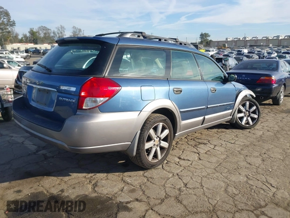 2008 Subaru Outback i with VIN 4S4BP61CX87334051, listed as a IAAI auction lot 41342060 with 123,755 mi miles and . Bid and sale history available at DreamBid. Image 4.