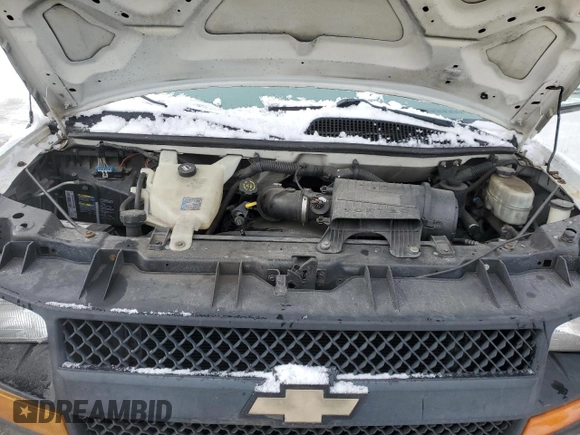 2010 Chevrolet Express Cargo Van with VIN 1GCUGADX8A1184609, listed as a Copart auction lot 44446155 with 89,759 mi miles and Salvage Title. Bid and sale history available at carsss.com. Image 13.