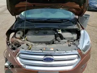 2017 Ford Escape Titanium with VIN 1FMCU0J9XHUA00876, listed as a Copart auction lot 59203535 with 125,942 mi miles and Salvage title. Bid and sale history available at DreamBid. Image 15.