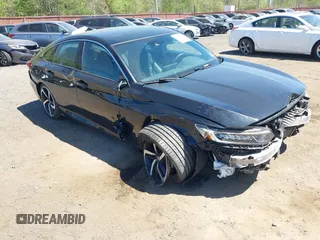 2020 Honda Accord Sport with VIN 1HGCV2F32LA001310, listed as a IAAI auction lot 42144612 with 54,728 mi miles and . Bid and sale history available at DreamBid. Image 1.