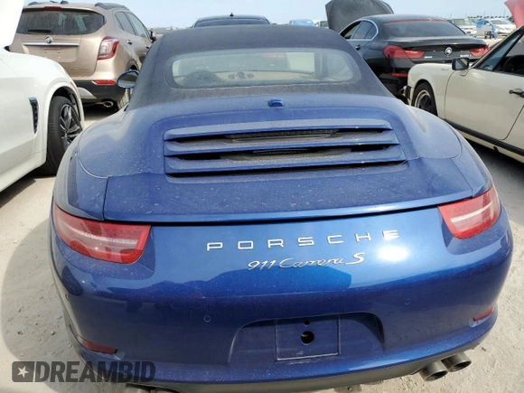 2013 Porsche 911 Carrera S with VIN WP0CB2A94DS156441, listed as a Copart auction lot 75533104 with Not Provided miles and Salvage Title. Bid and sale history available at DreamBid. Image 6.