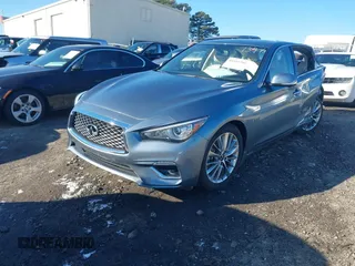 2020 Infiniti Q50 Luxe with VIN JN1EV7AP6LM201347, listed as a IAAI auction lot 41541566 with 29,697 mi miles and . Bid and sale history available at DreamBid. Image 18.