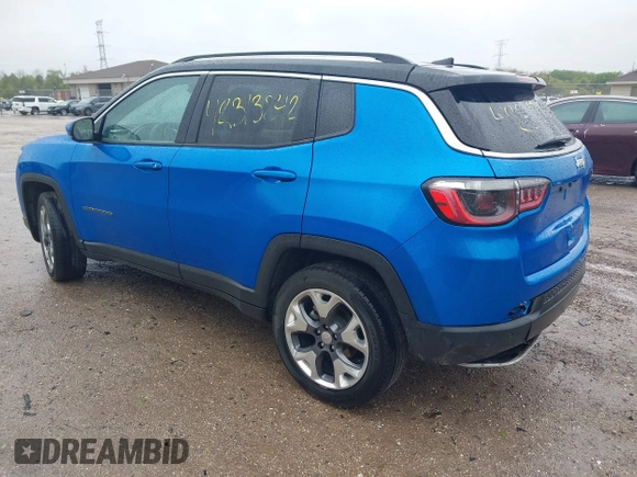 2021 Jeep Compass Limited с VIN 3C4NJDCB1MT542823, выставлен на аукционе IAAI как лот 42313842 с пробегом 97 142 миль миль и . История ставок и продаж доступна на DreamBid. Изображение 3.