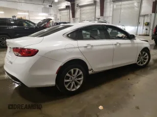 2015 Chrysler 200 C with VIN 1C3CCCCB7FN575909, listed as a Copart auction lot 51828205 with 211,589 mi miles and Salvage Title. Bid and sale history available at DreamBid. Image 3.