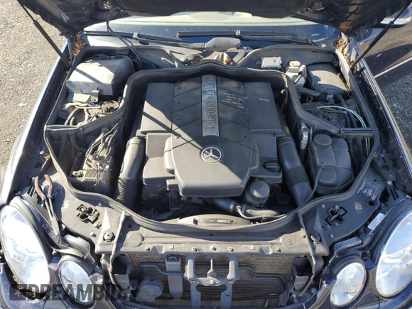 2003 Mercedes-Benz E-Class 5.0L with VIN WDBUF70J53A141452, listed as a Copart auction lot 75902244 with 0 mi miles and Salvage Title. Bid and sale history available at carsss.com. Image 11.