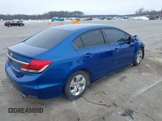 2015 Honda Civic Sedan LX with VIN 19XFB2E54FE060478, listed as a IAAI auction lot 41400579 with 97,532 mi miles. Bid and sale history available at carsss.com. Image 4.