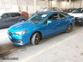 2020 Subaru Impreza Premium with VIN 4S3GKAD62L3605671, listed as a IAAI auction lot 41611924 with 62,482 mi miles. Bid and sale history available at carsss.com. Image 2.