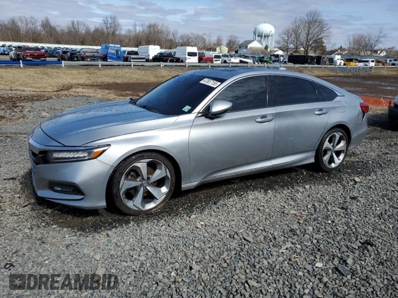 2019 Honda Accord Touring with VIN 1HGCV2F91KA031966, listed as a Copart auction lot 47657155 with 113,130 mi miles and Salvage title. Bid and sale history available at DreamBid. Image 1.