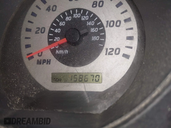 2004 Nissan Frontier 4WD SVE SuperCharger with VIN 1N6MD26Y54C431871, listed as a IAAI auction lot 40925244 with 158,670 mi miles. Bid and sale history available at carsss.com. Image 7.