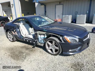 2014 Mercedes-Benz SL-Class SL 550 with VIN WDDJK7DA8EF029489, listed as a Copart auction lot 75160184 with 15,665 mi miles and Salvage Title. Bid and sale history available at carsss.com. Image 4.
