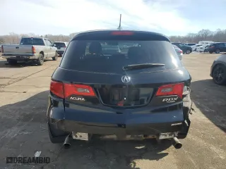 2008 Acura RDX with VIN 5J8TB18288A002993, listed as a Copart auction lot 46343775 with 174,201 mi miles and Salvage Title. Bid and sale history available at carsss.com. Image 6.