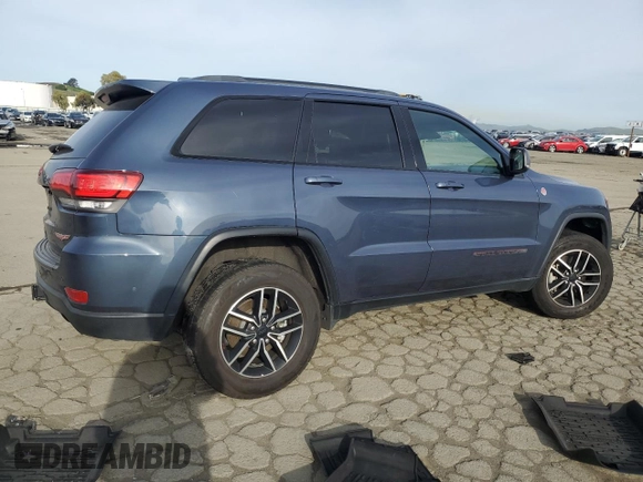 2021 Jeep Grand Cherokee Trailhawk with VIN 1C4RJFLG0MC525273, listed as a Copart auction lot 49632275 with 57,452 mi miles and Salvage title. Bid and sale history available at DreamBid. Image 3.