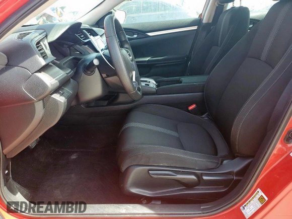 2020 Honda Civic Sedan LX with VIN 2HGFC2F69LH566510, listed as a Copart auction lot 49608665 with 93,648 mi miles and Salvage Title. Bid and sale history available at carsss.com. Image 7.