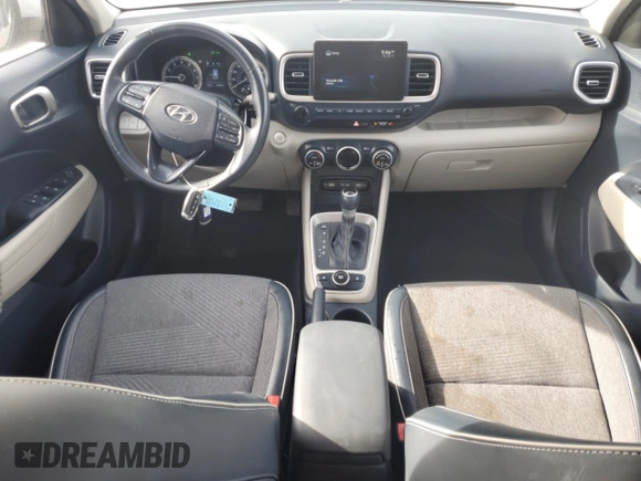 2022 Hyundai Venue SEL z VIN KMHRC8A35NU166774, wystawiony jako Copart lot #53079685 z przebiegiem 80 207 mil mil oraz Szkoda całkowita • Salvage title. Historia ofert i sprzedaży dostępna na DreamBid. Obrazek 8.