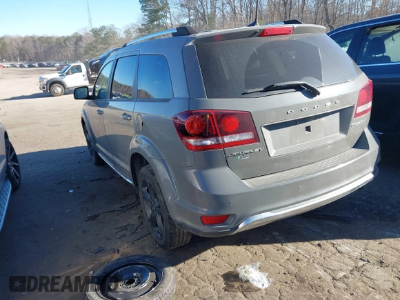 2020 Dodge Journey Crossroad with VIN 3C4PDCGB3LT270200, listed as a IAAI auction lot 41695168 with 115,448 mi miles and . Bid and sale history available at carsss.com. Image 3.