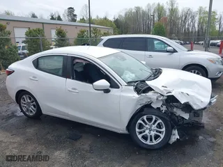 2017 Toyota Yaris iA with VIN 3MYDLBYV9HY175824, listed as a IAAI auction lot 41954529 with 62,381 mi miles. Bid and sale history available at carsss.com. Image 1.