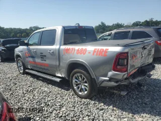 2022 Ram 1500 Laramie with VIN 1C6SRFJT0NN225045, listed as a Copart auction lot 57017515 with 90,828 mi miles and Salvage title. Bid and sale history available at DreamBid. Image 2.