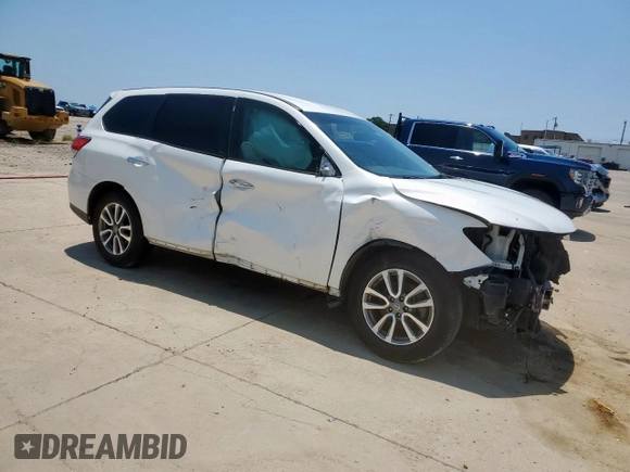2014 Nissan Pathfinder Platinum with VIN 5N1AR2MN3EC658280, listed as a Copart auction lot 60781045 with 168,648 mi miles and Salvage title. Bid and sale history available at DreamBid. Image 4.