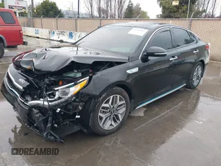 2020 Kia Optima Hybrid EX with VIN KNAGU4LE2L5039095, listed as a IAAI auction lot 41746011 with 82,014 mi miles. Bid and sale history available at carsss.com. Image 18.