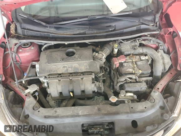 2017 Nissan Sentra SV with VIN 3N1AB7AP1HL693648, listed as a Copart auction lot 62637355 with 156,252 mi miles and Salvage title. Bid and sale history available at DreamBid. Image 11.