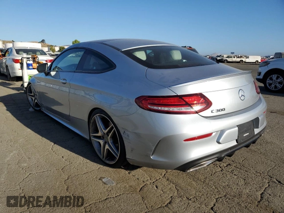 2023 Mercedes-Benz C 300 with VIN W1KWJ8DB2PG125672, listed as a Copart auction lot 61200474 with 11,699 mi miles and Salvage Title. Bid and sale history available at DreamBid. Image 2.