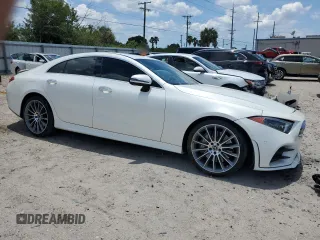 2019 Mercedes-Benz CLS with VIN WDD2J5JB9KA042138, listed as a Copart auction lot 59583364 with 49,072 mi miles and Salvage Title. Bid and sale history available at carsss.com. Image 4.
