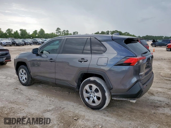 2022 Toyota RAV4 LE with VIN 2T3H1RFV3NC201287, listed as a Copart auction lot 63579475 with 52,581 mi miles and Salvage title. Bid and sale history available at DreamBid. Image 2.