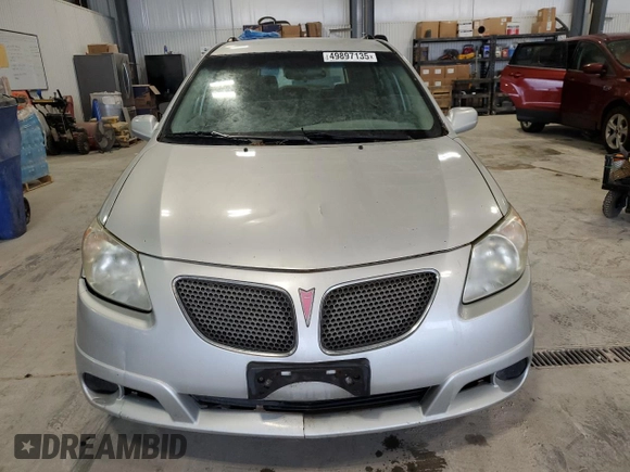 2005 Pontiac Vibe with VIN 5Y2SL63845Z404796, listed as a Copart auction lot 49897135 with 233,050 mi miles and Salvage Title. Bid and sale history available at carsss.com. Image 5.