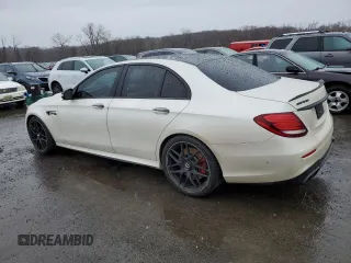 2018 Mercedes-Benz E-Class AMG E 63 S with VIN WDDZF8KB8JA251675, listed as a Copart auction lot 49253844 with 0 mi miles and Salvage Title. Bid and sale history available at carsss.com. Image 2.