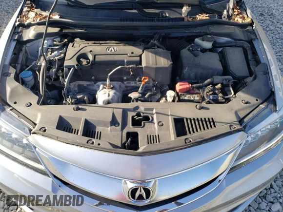 2018 Acura ILX Premium with VIN 19UDE2F70JA008633, listed as a Copart auction lot 48685855 with 53,272 mi miles and Salvage title. Bid and sale history available at DreamBid. Image 11.