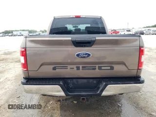 2018 Ford F-150 XL with VIN 1FTEW1CB3JFB73176, listed as a Copart auction lot 58741785 with 153,162 mi miles and Salvage title. Bid and sale history available at DreamBid. Image 6.