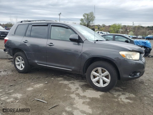 2008 Toyota Highlander with VIN JTEDS41AX82061409, listed as a Copart auction lot 51641845 with 124,027 mi miles and Salvage Title. Bid and sale history available at carsss.com. Image 4.