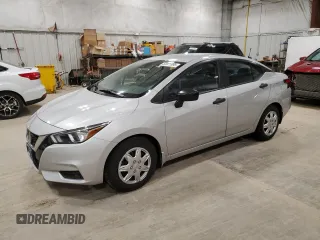 2020 Nissan Versa S with VIN 3N1CN8DV1LL905781, listed as a Copart auction lot 52971995 with 71,058 mi miles and Salvage Title. Bid and sale history available at DreamBid. Image 1.