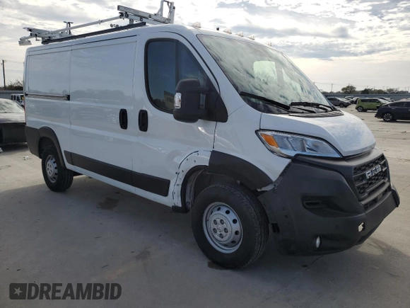 2023 Ram ProMaster Cargo with VIN 3C6LRVAG9PE545344, listed as a Copart auction lot 82880464 with 11,568 mi miles and Clean Title. Bid and sale history available at DreamBid. Image 4.