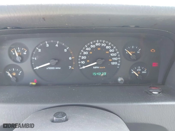 2004 Jeep Grand Cherokee Laredo with VIN 1J4GW48N74C372583, listed as a IAAI auction lot 41915693 with 154,273 mi miles. Bid and sale history available at carsss.com. Image 7.