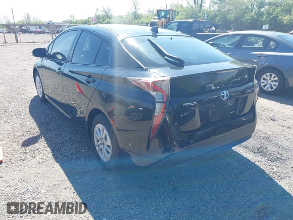 2016 Toyota Prius Two with VIN JTDKBRFU0G3022879, listed as a IAAI auction lot 42155115 with 77,700 mi miles and . Bid and sale history available at carsss.com. Image 3.
