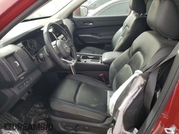 2023 Nissan Pathfinder SL with VIN 5N1DR3CA9PC225504, listed as a Copart auction lot 49184095 with 47,791 mi miles and Salvage title. Bid and sale history available at DreamBid. Image 7.