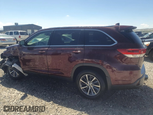 2019 Toyota Highlander SE z VIN 5TDJZRFH2KS988314, wystawiony jako Copart lot #54784145 z przebiegiem 57 851 mil mil oraz Szkoda całkowita • Salvage title. Historia ofert i sprzedaży dostępna na DreamBid. Obrazek 2.