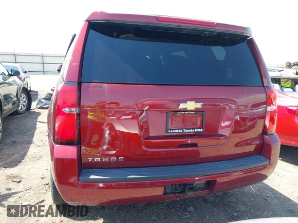 2018 Chevrolet Tahoe LT with VIN 1GNSKBKC6JR215585, listed as a IAAI auction lot 42043898 with 85,730 mi miles and . Bid and sale history available at DreamBid. Image 16.