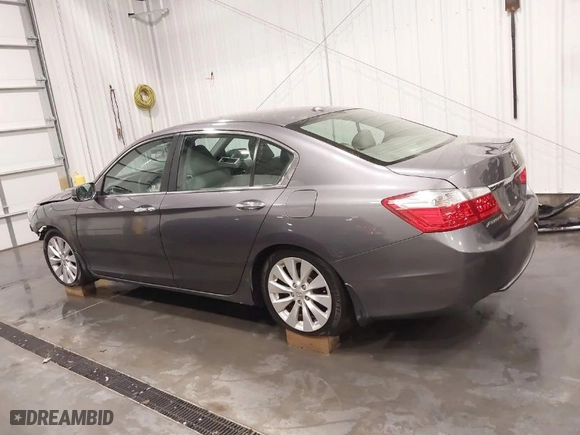 2014 Honda Accord Sedan EX-L with VIN 1HGCR2F85EA051590, listed as a IAAI auction lot 41663996 with 98,621 mi miles. Bid and sale history available at carsss.com. Image 15.